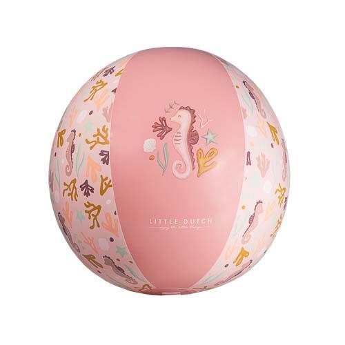 Inflatable Beach Ball 35cm Ocean Dreams Pink Swanky Boutique