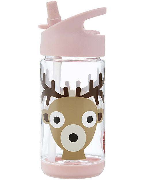 Bottle with silicone straw, 350ml - Fawn – Swanky Boutique