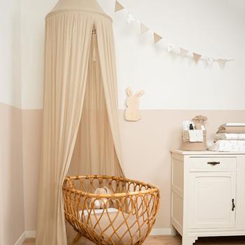 Little Dutch - Canopy muslin Beige - Swanky Boutique