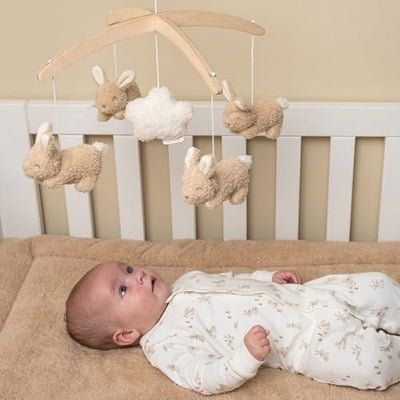 Little Dutch - Wooden music mobile Baby Bunny- Swanky Boutique