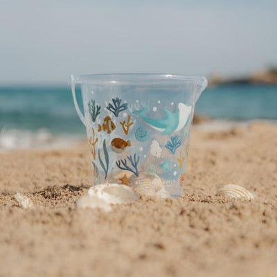 Little Dutch Shell Bucket Ocean Dreams Blue - Swanky Boutique