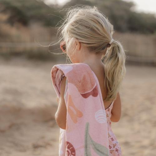 Little Dutch - Beach towel Ocean Dreams Pink- Swanky Boutique