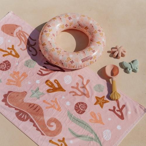 Little Dutch - Beach towel Ocean Dreams Pink- Swanky Boutique