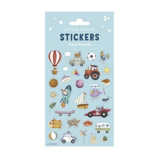 Little Dutch - Sticker Sheet - Jim & Friends - Swanky Boutique