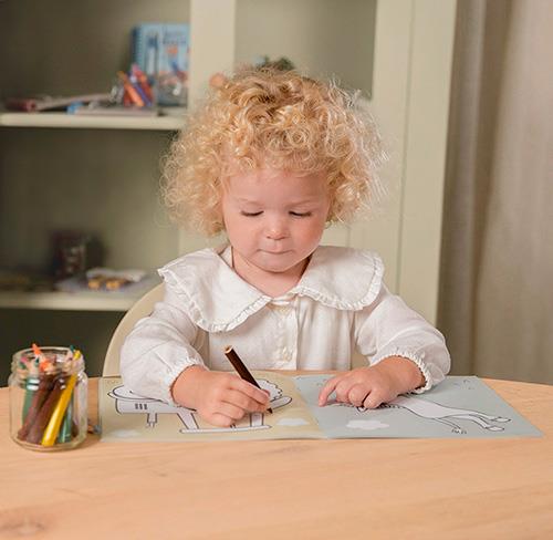 Little Dutch - Coloring Book Little Farm - Swanky Boutique