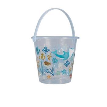 Little Dutch Shell Bucket Ocean Dreams Blue - Swanky Boutique