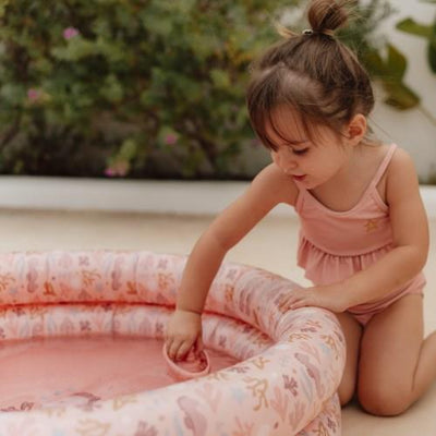 Little Dutch - Inflatable swimming pool Ocean Dreams Pink 80 cm - Swanky Boutique