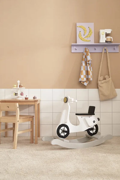 Kid's Concept - Rocking Scooter - White - Swanky Boutique