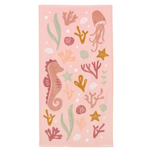 Little Dutch - Beach towel Ocean Dreams Pink- Swanky Boutique