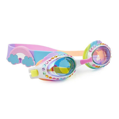 Bling2o - Eunice the Unicorn - Rainbow Slider Swim Goggles - Swanky Boutique