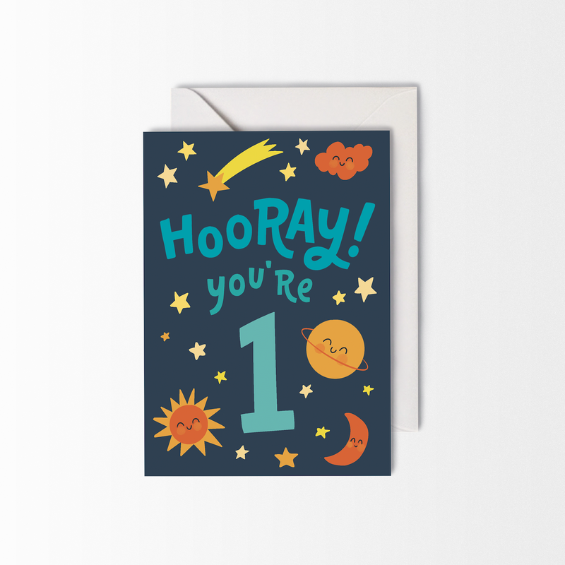 Greeting Card - Hooray You&