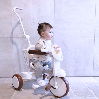 IIMO - Foldable Tricycle Gentle White - Swanky Boutique 