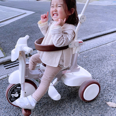 IIMO - Foldable Tricycle Gentle White - Swanky Boutique 