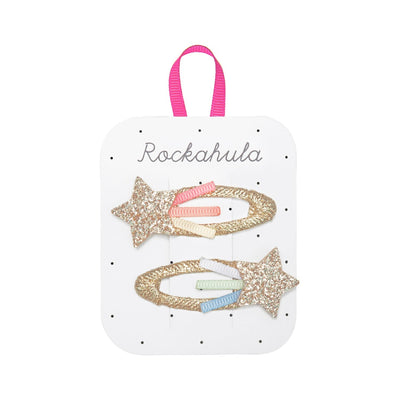 Rockahula - Rainbow Shooting Star Clips - Swanky Boutique