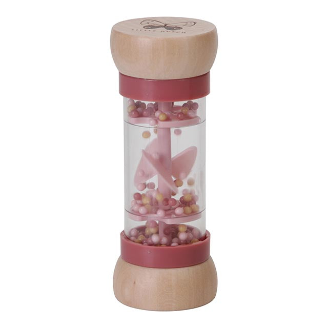 Little Dutch Rain Rattle, Wooden - Flowers & Butterflies Swanky Boutique 