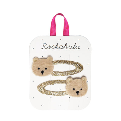 Rockahula - Teddy Bear Clips - Swanky Boutique