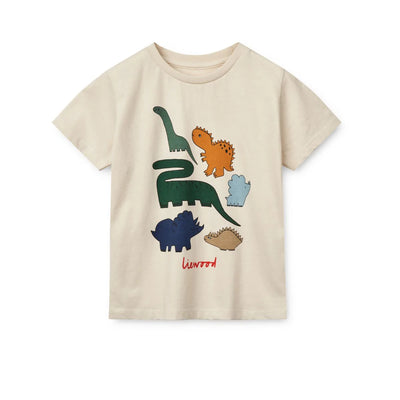 Liewood- New
Apia Placement Print T-shirt
Dinosaurs / Sandy- Swanky Boutique Malta