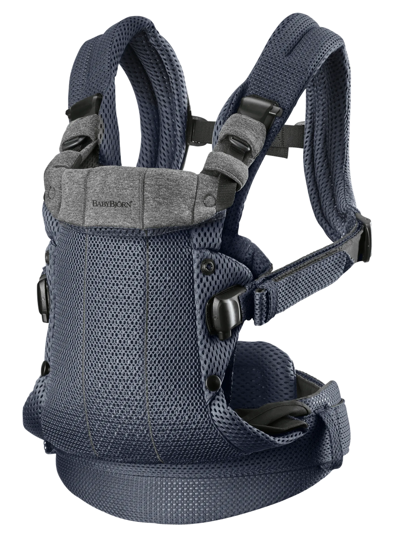 BabyBjorn Baby Carrier Harmony, 3D mesh, Anthracite - Swanky Boutique