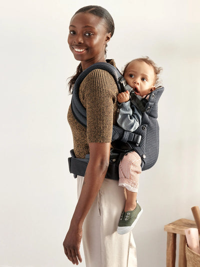 BabyBjorn Baby Carrier Harmony, 3D mesh, Anthracite - Swanky Boutique