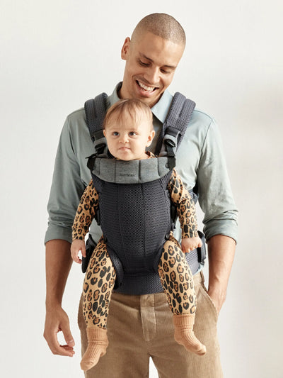 BabyBjorn Baby Carrier Harmony, 3D mesh, Anthracite - Swanky Boutique