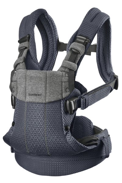 BabyBjorn Baby Carrier Harmony, 3D mesh, Anthracite - Swanky Boutique