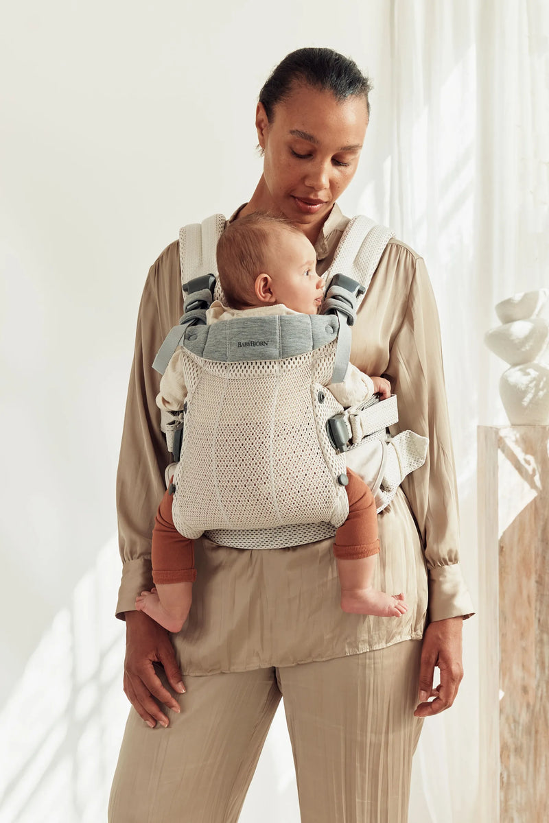 Baby Carrier Harmony, 3D mesh, Cream - Swanky Boutique 