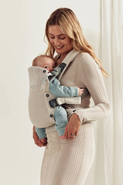 Baby Carrier Harmony, 3D mesh, Cream - Swanky Boutique 