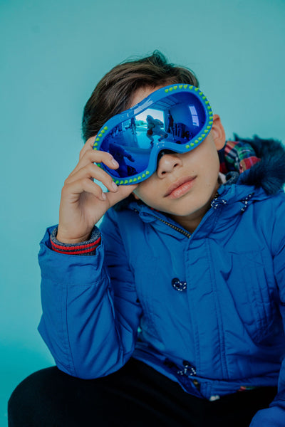 Bling2o - Ski Goggles - Spike Blue Ski - Swanky Boutique