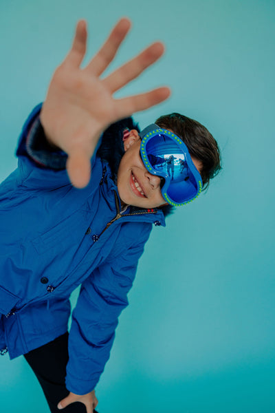 Bling2o - Ski Goggles - Spike Blue Ski - Swanky Boutique