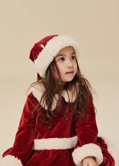 Konges Sloejd - Christmas Hat Jolly Red Velvet - Swanky Boutique