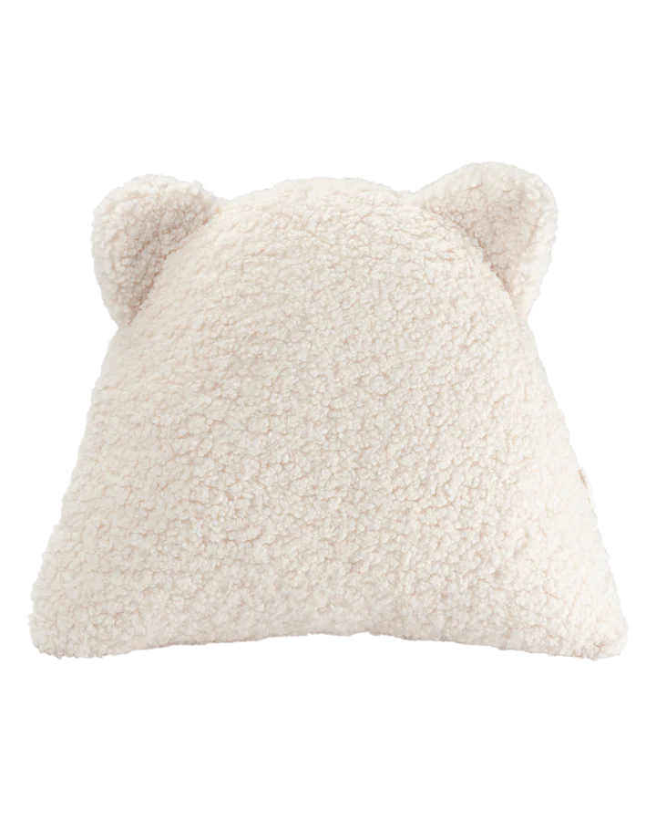 wigiwama - Cream White Bear Cushion - Swanky Boutique