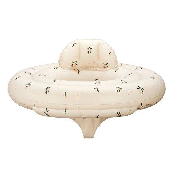 Inflatable Baby Swim Ring - Peach/ Sea Shell (1-3 Years)