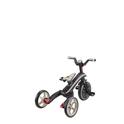 Globber Explorer Trike Foldable Taupe - Swanky Boutique 