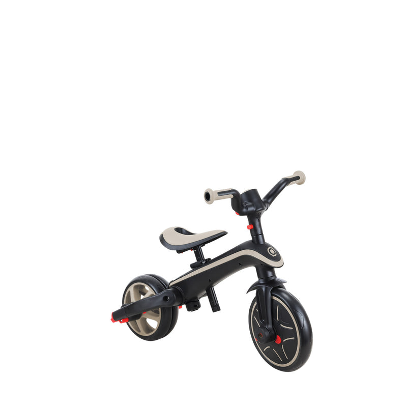 Globber Explorer Trike Foldable Taupe - Swanky Boutique 