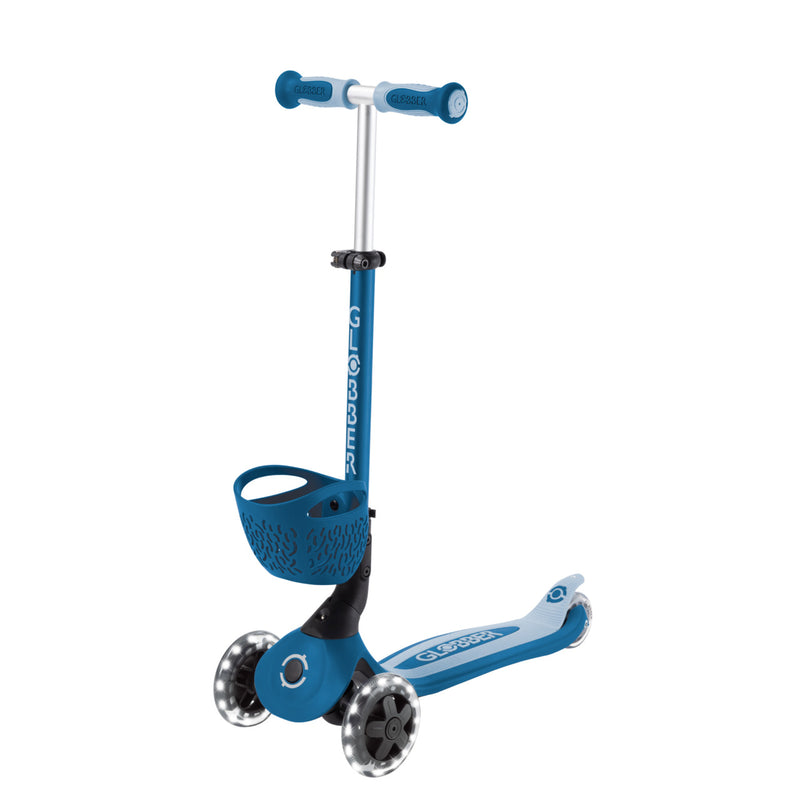 Globber Scooter GO.UP Baby LED Lights 360 - Petrol Blue - Swanky Boutique