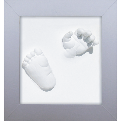 Happy Hands 3D deluxe silver frame - Swanky Boutique Malta 