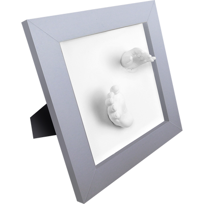 Happy Hands 3D deluxe silver frame - Swanky Boutique Malta 