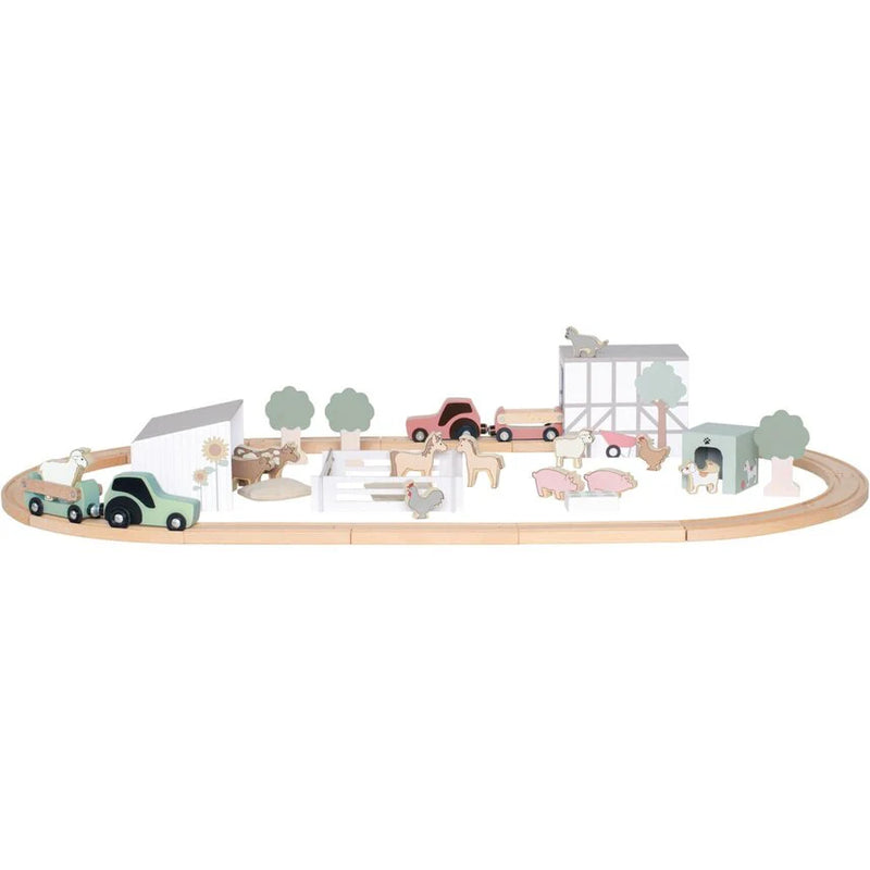 Train Set - Farm Animals, 39 Pieces (2+ Years)