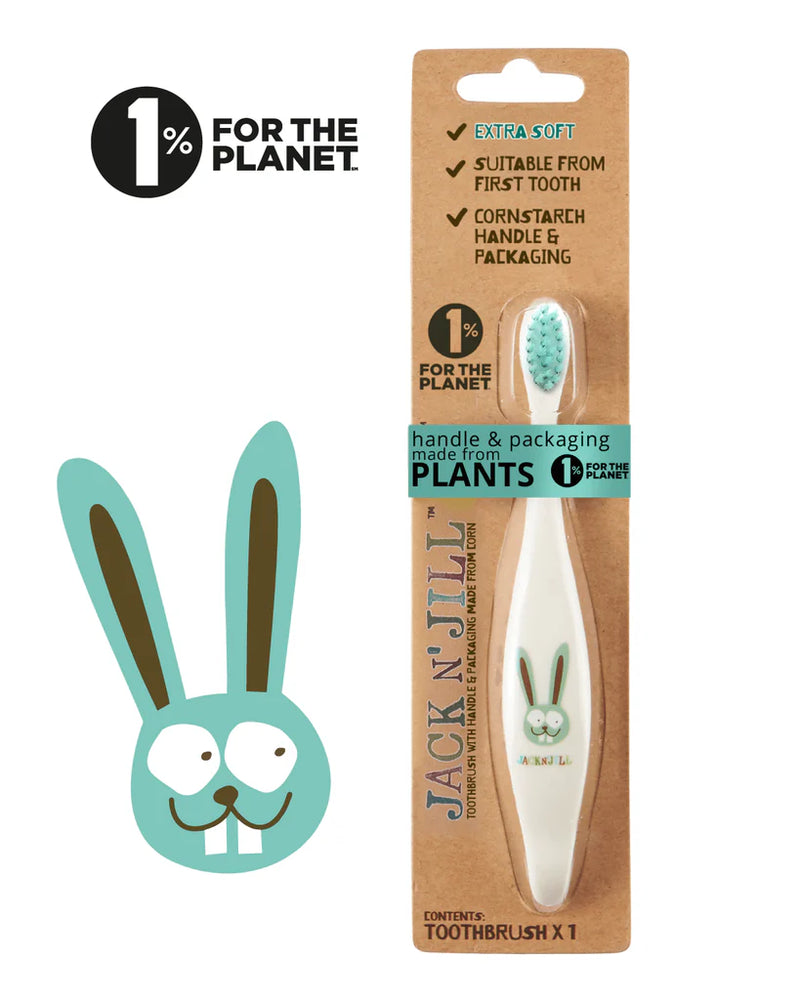 Jack N Jill- Bunny Toothbrush- Swanky Boutique Malta