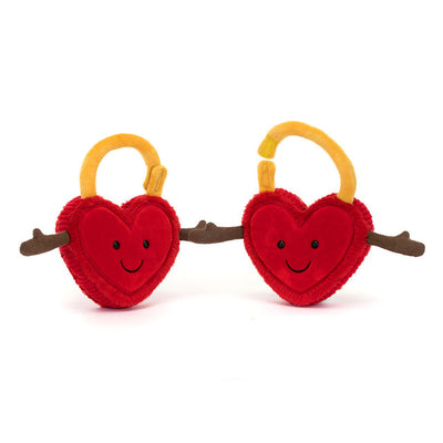 Jellycat Amuseables Val & Tina Love Locks Swanky Boutique 