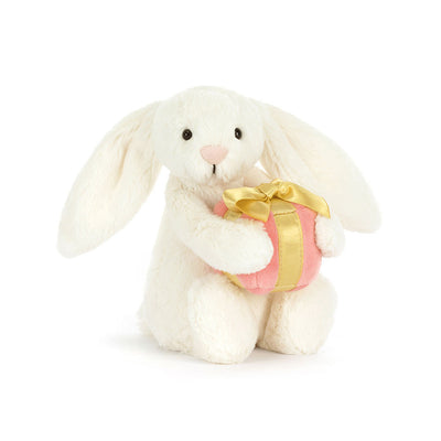 Jellycat Bashful Bunny with Present Swanky Boutique Malta 