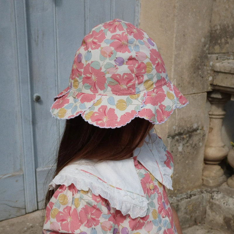 Konges Sloejd Coeur Scallop Sun Hat Gots - Swanky Boutique Malta