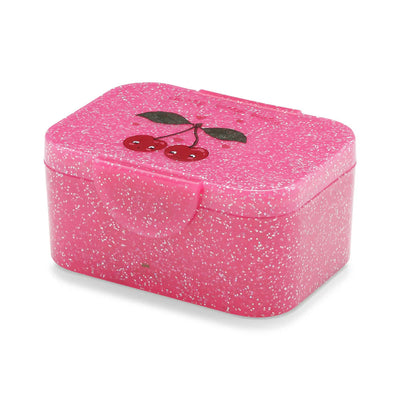 Konges Sloejd Lunch Box Glitter Cherry Glitter - Swanky Boutique Malta