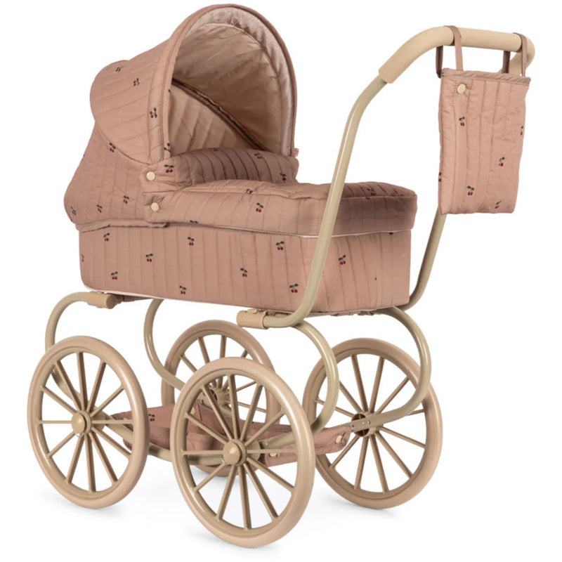 Konges Sloejd Minnie Doll Pram Cherry Blush - Swanky Boutique