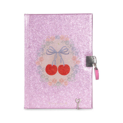 Konges Sloejd My Little Diary - Cherry Glitter - Swanky Boutique
