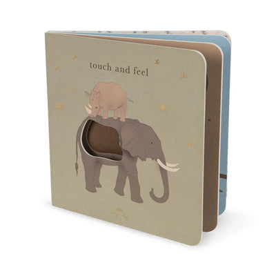 Konges Sloejd Touch & Feel Book - Safari  - Swanky Boutique