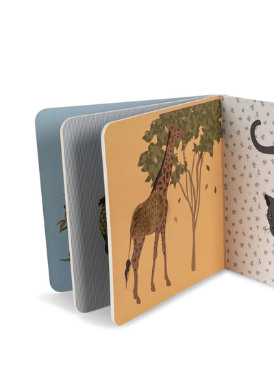 Konges Sloejd Touch & Feel Book - Safari  - Swanky Boutique