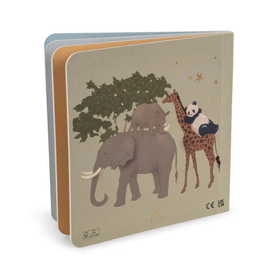 Konges Sloejd Touch & Feel Book - Safari  - Swanky Boutique