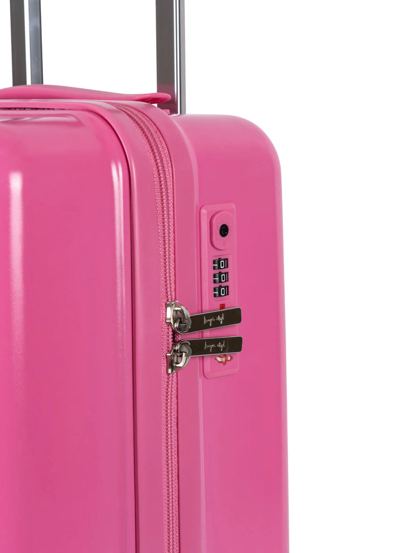 Konges Sloejd Travel Suitcase Bow Kitty Pink  - Swanky Boutique