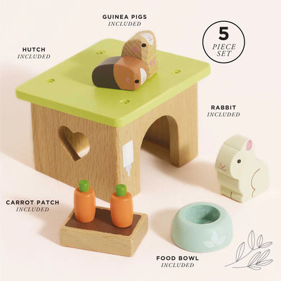 Le Toy Van Bunny & Guinea Pet Animal Set - Swanky Boutique